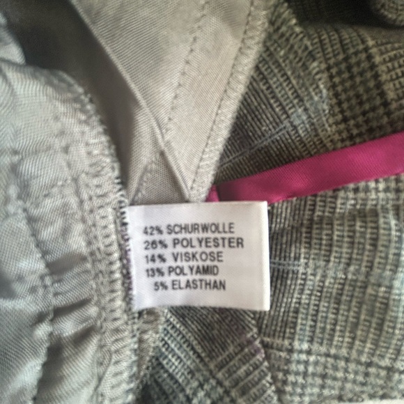 Maison Common Wool Crop Trousers Sz 38 - Picture 5 of 8